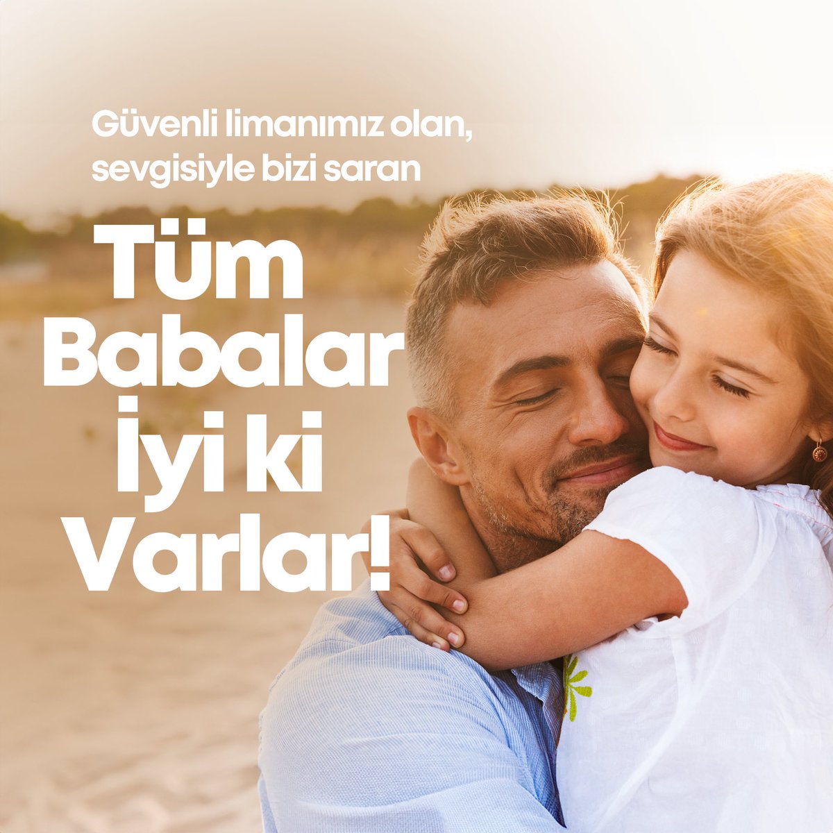 Hayatın her adımında yanımızda duran, sevgisiyle güç veren tüm babaların, Babalar Günü kutlu olsun!❤️