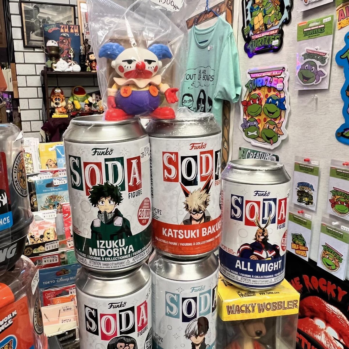 collectors_mall's tweet photo. American Toy Shop JB に新商品が入荷しました!
オススメは 僕のヒーローアカデミア のFUNKO SODAです。
#新商品
#ForSale
#通販やってます
#アメトイ
#キャラクターグッズ
#USトイ
#Funko
#FunkoSoda
#FunkoPo https://t.co/44KZKsnQ1t
