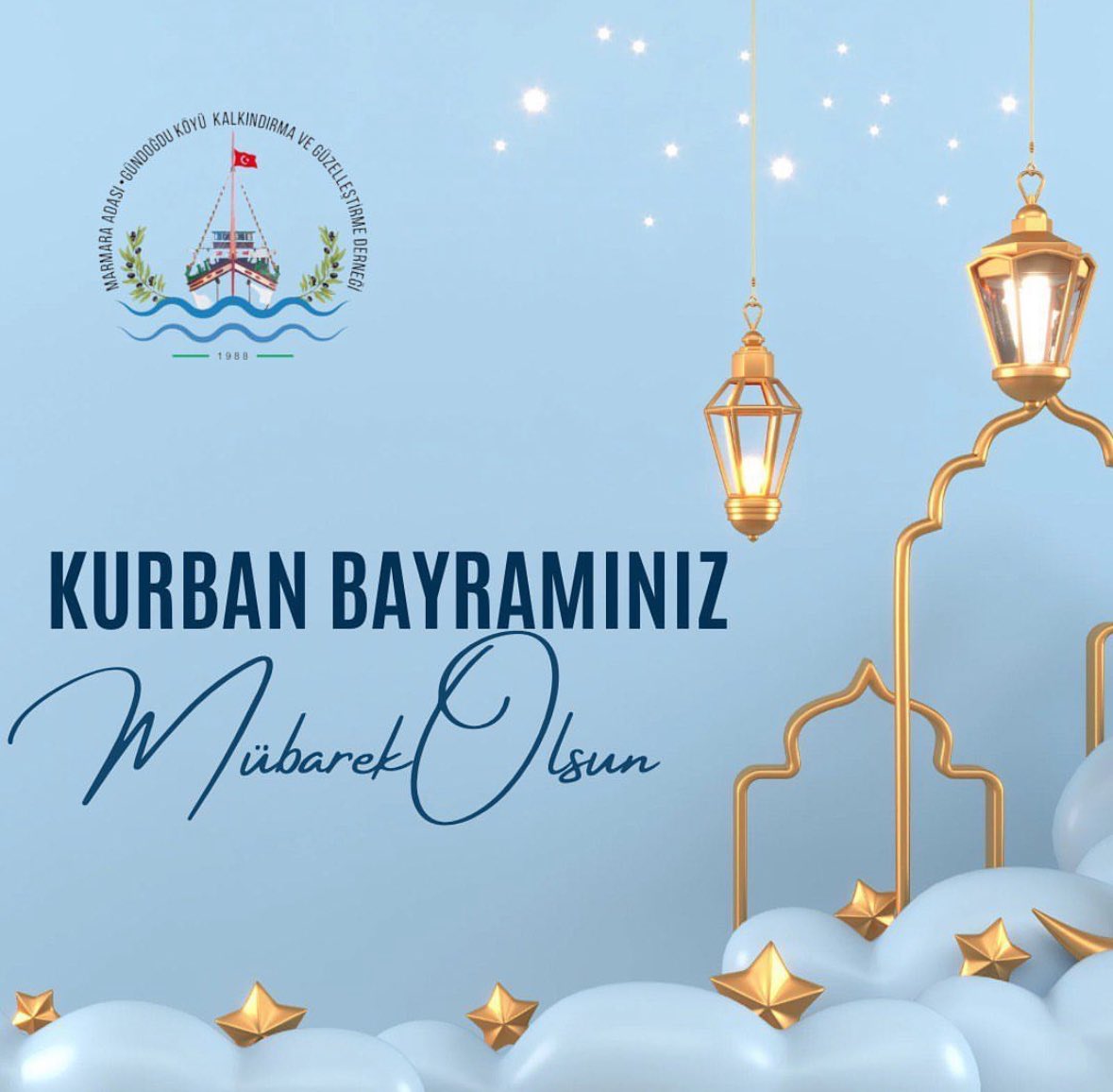 Hep bir arada, sevgi dolu ve huzurlu nice bayramlar geçirmek dileğiyle, Kurban Bayramınız mübarek olsun!