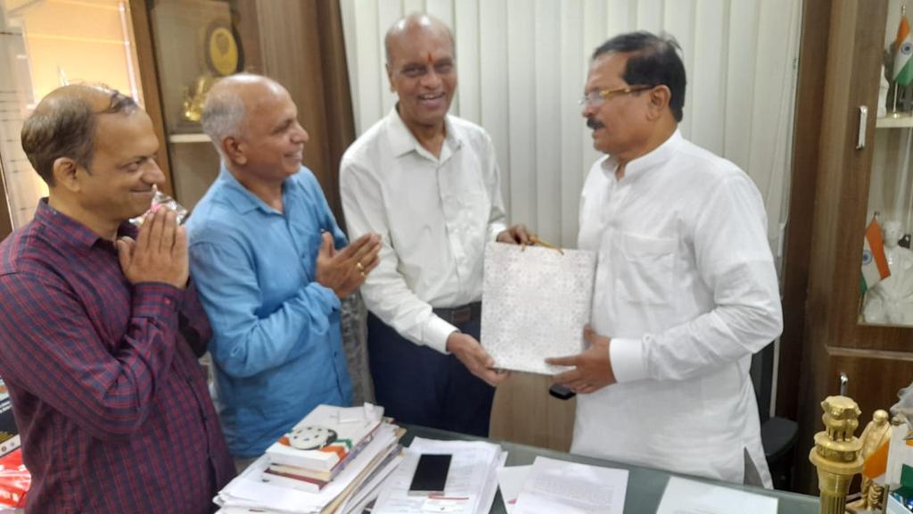 SanatanSanstha's tweet photo. Congratulations to @shripadynaik (North Goa MP) on his appointment as the Minister of State for the @MinOfPower and @mnreindia.

Sanatan Sanstha wishes him a successful tenure ahead. https://t.co/qCTClfD9Qo