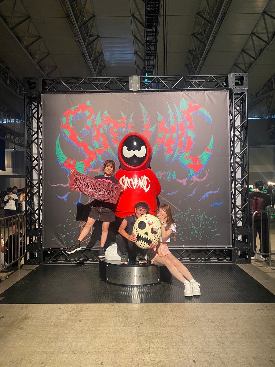 10PDPD's tweet image. サタニック楽しかった🔥
そして体力の衰えを感じた2024
サバシスターもう少し小箱で見たいかも