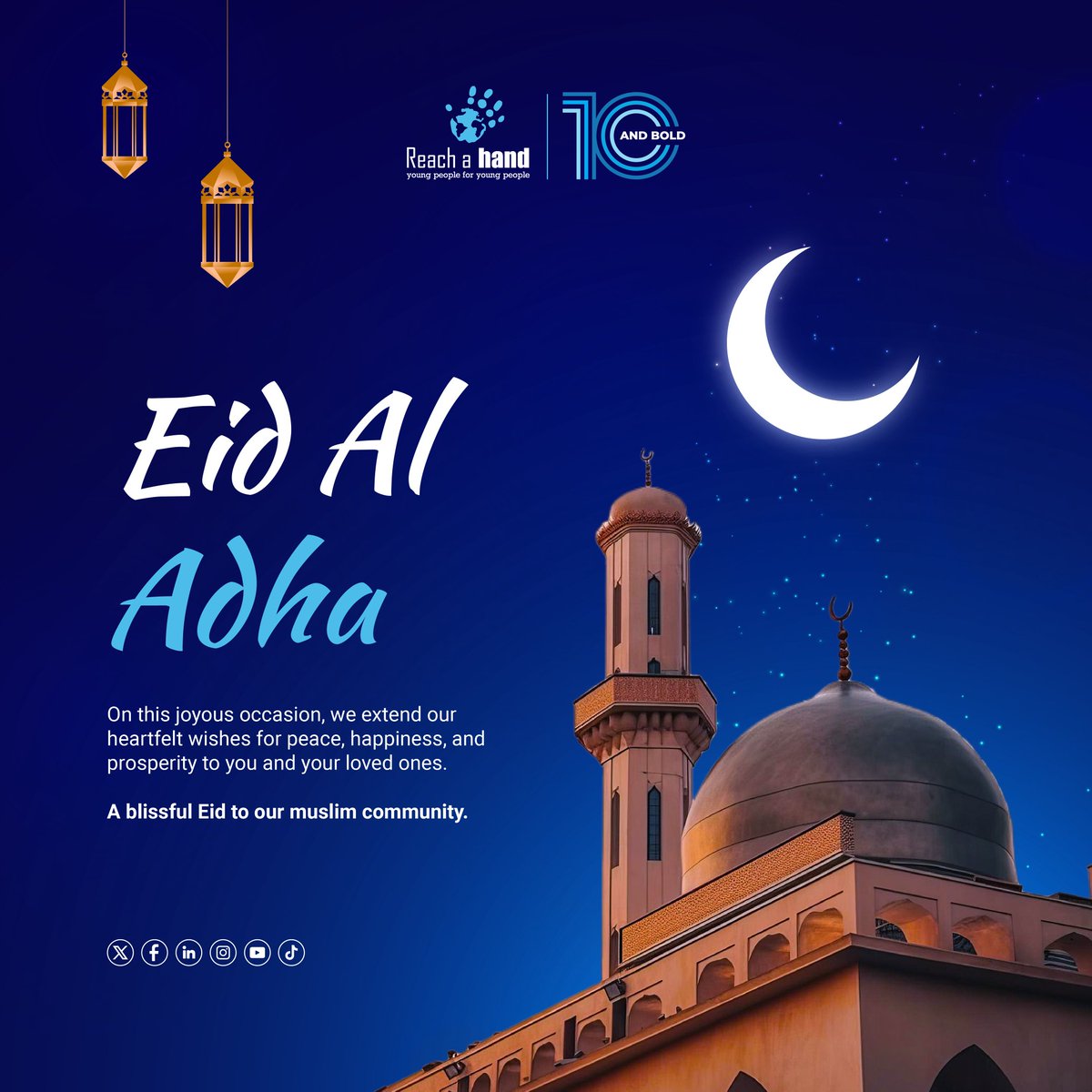 reachahand's tweet photo. A blissful #Eid to everyone celebrating. https://t.co/gECKtBM65F