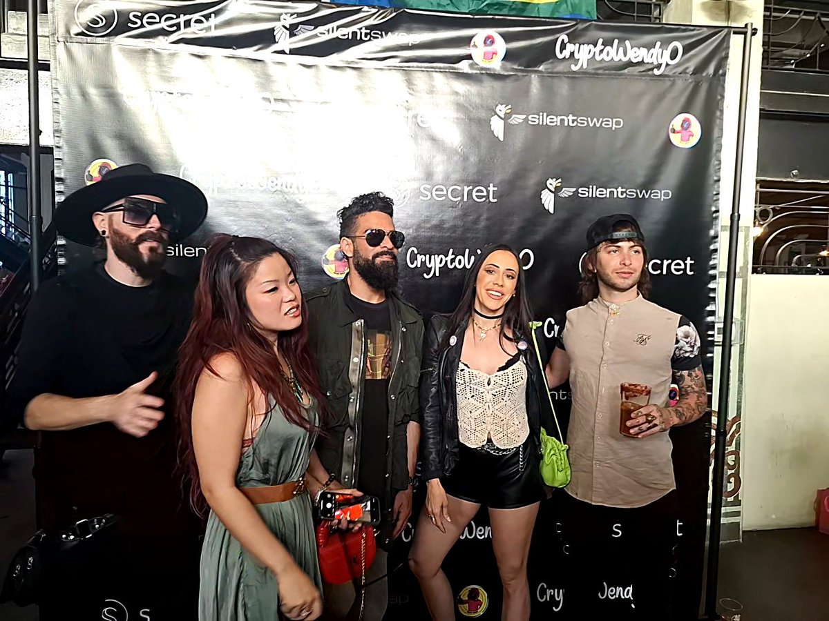 SecretNetwork's tweet photo. The 1st LA Crypto Meetups was a blast, thank you to everyone who came out! It was great meeting so many active crypto enthusiasts, builders, and projects in the Southern CA area!
Huge shoutout to our partners @Squid_Grow @silentswap and @CryptoWendyO for making this come together!
Word has it, the next ones is already being planned, and it is going to be even bigger, with a special guest coming ๐
You will have to wait and find out tho, it is a secret still ๐คซ