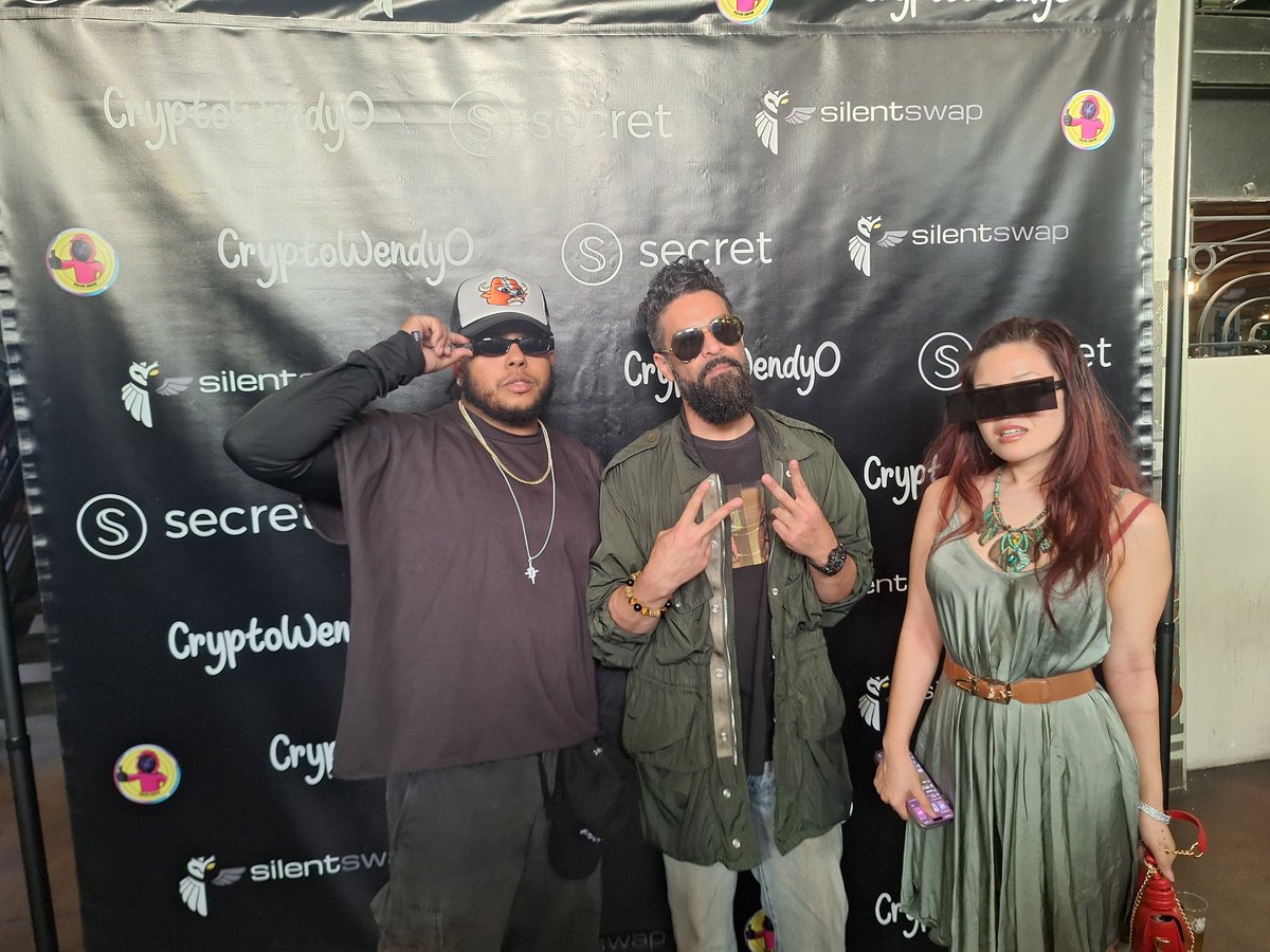 SecretNetwork's tweet photo. The 1st LA Crypto Meetups was a blast, thank you to everyone who came out! It was great meeting so many active crypto enthusiasts, builders, and projects in the Southern CA area!
Huge shoutout to our partners @Squid_Grow @silentswap and @CryptoWendyO for making this come together!
Word has it, the next ones is already being planned, and it is going to be even bigger, with a special guest coming ๐
You will have to wait and find out tho, it is a secret still ๐คซ