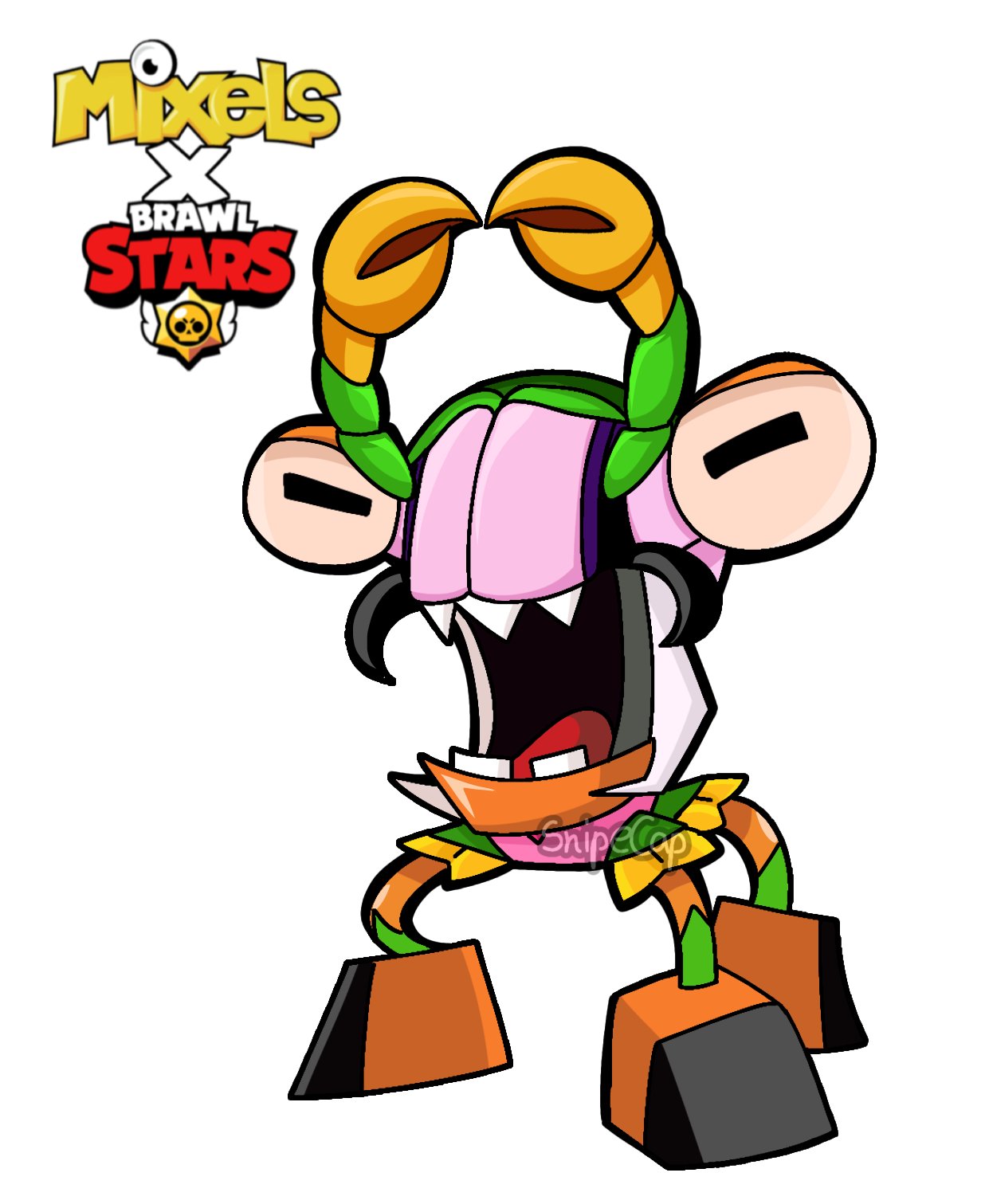 SnipeCap X Mantis Balk mixels mixelsfanart https t gRPqIjf8XW X