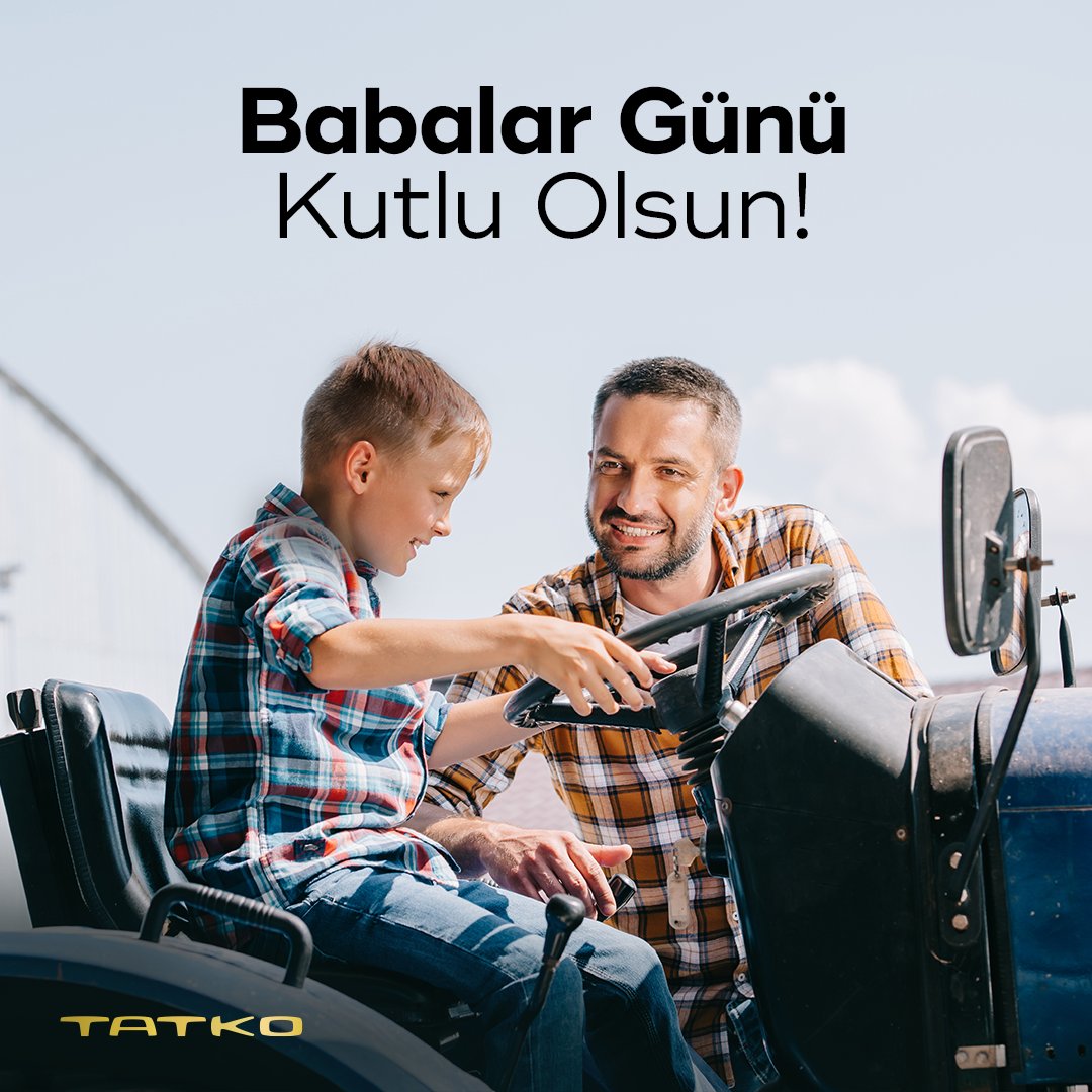 Happy Father's day!

Babalar Günü kutlu olsun!

#Tatko #BabalarGünü #TatkoTires #Baba #FathersDay