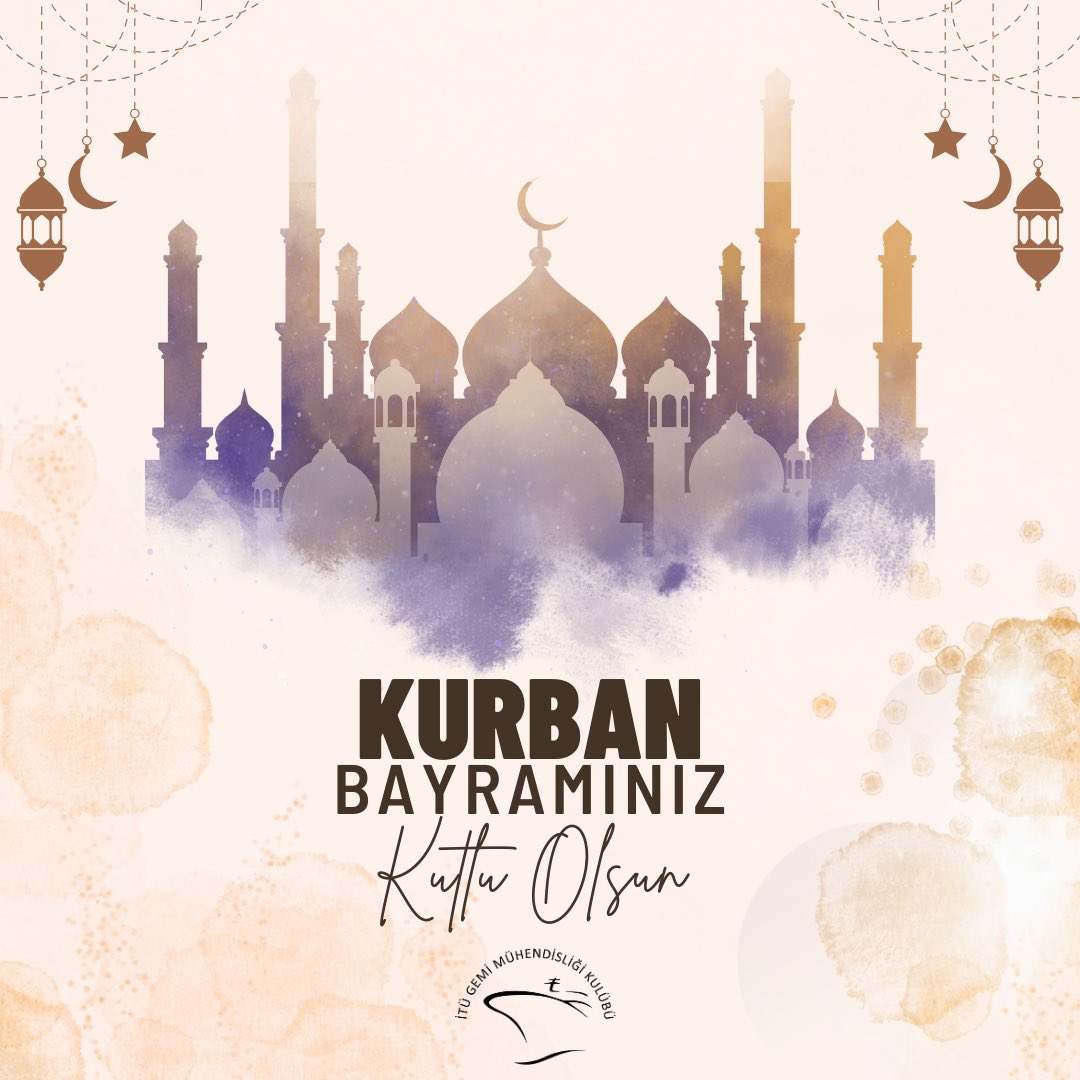 Sevdiklerinizle beraber sağlıkla ve mutlulukla geçireceğiniz nice bayramlar dileriz. ⚓️⭐️
#itügmk