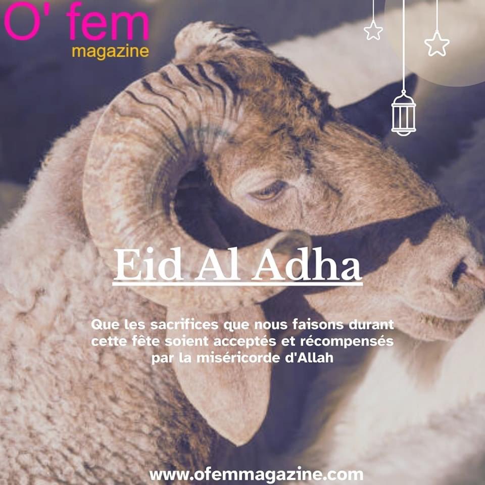 OFemMagazine1's tweet photo. Eid Al Adha à toute la communauté musulmane. Qu'Allah agrée vos sacrifices.

#eidaladha 
#tabaski 
#bonnefete 
#2024 https://t.co/7MSV47dUa1