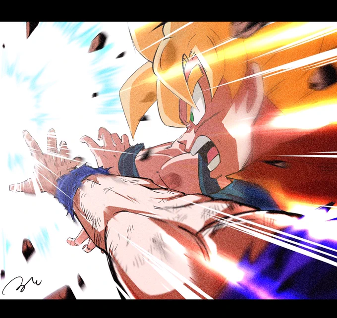 それぞれ息子を想う父の絵 #父の日 #ドラゴンボール #一人称 