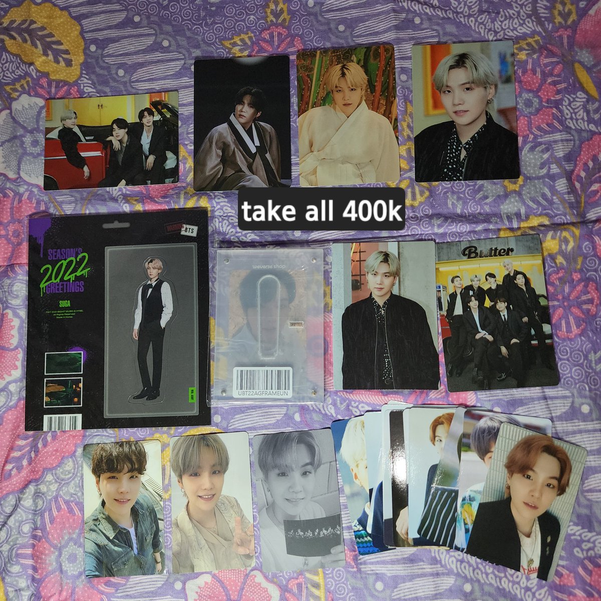 fourmate_id's tweet photo. WTS all about BTS:
📍[take all only] BUNDLE MEMBER:
- Jungkook/JK set
- V/Taehyung set
- Jimin set
- Suga/Yoongi set
📨 DM for detail on what you'll get https://t.co/tmkOayABgp