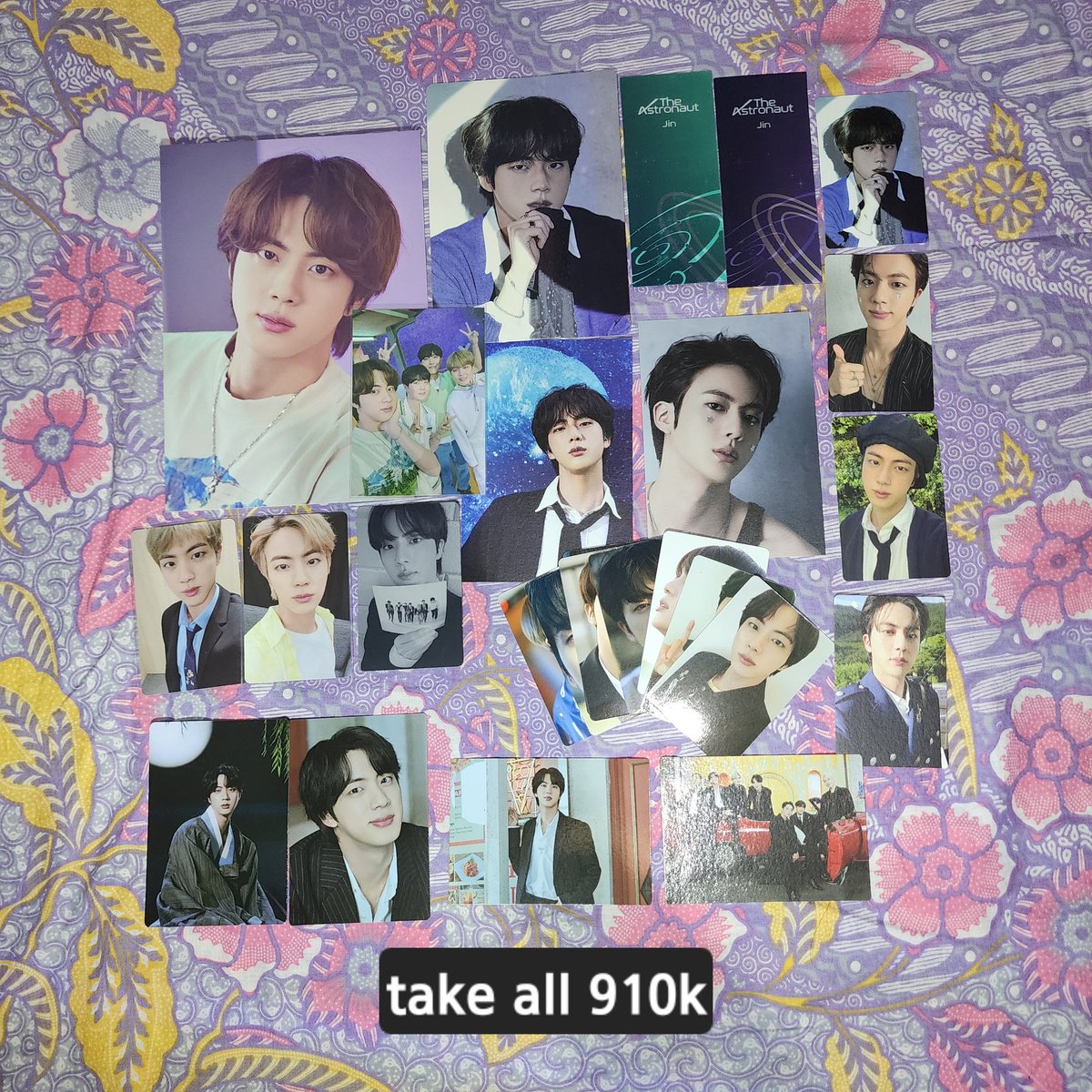 fourmate_id's tweet photo. WTS all about BTS:
📍[take all only] BUNDLE MEMBER:
- Seokjin/Jin set
- RM/Namjoon set
📨 DM for detail on what you'll get https://t.co/A7qMO8fD6F