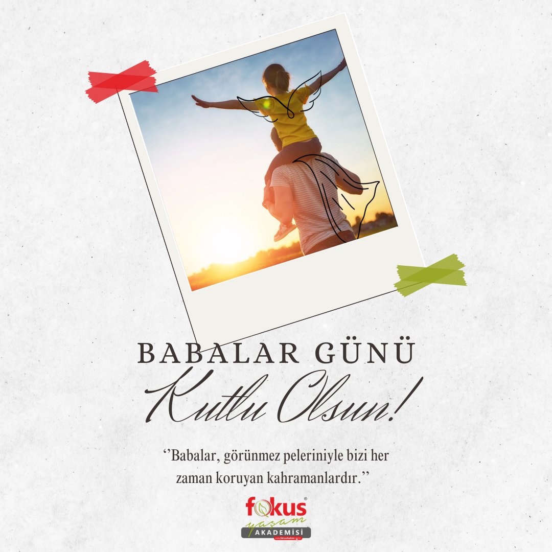 FokusAkademi's tweet photo. ''Babalar, görünmez peleriniyle bizi her zaman koruyan kahramanlardır.'' 
 Bütün Babaların Babalar Günü Kutlu Olsun.

#babalargünü #Eğitim #kurumsalegitim 
#kişiselgelişim #fokusakademi #fokusx https://t.co/7AjHuz3Ewk