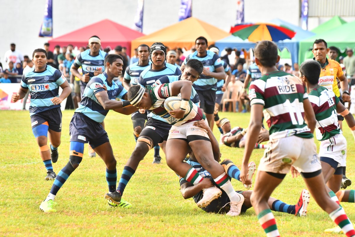 KnockOut_SL's tweet photo. Schools Rugby League -Week 1 Results 
Joes 22 vs Vidyartha 27 
Isipathana 50 vs Sumangala 03 
St.Anthony's 14 vs Science 27 
DSSC  44 vs Dharmaraja 12 
Trinity 31 vs S.Thomas 08 
St.Peter's 112 vs Thurstan  00 
Royal 60 vs Kingswood College 05 
Zahira  14 vs Wesley 21 https://t.co/aLvkRAPspd