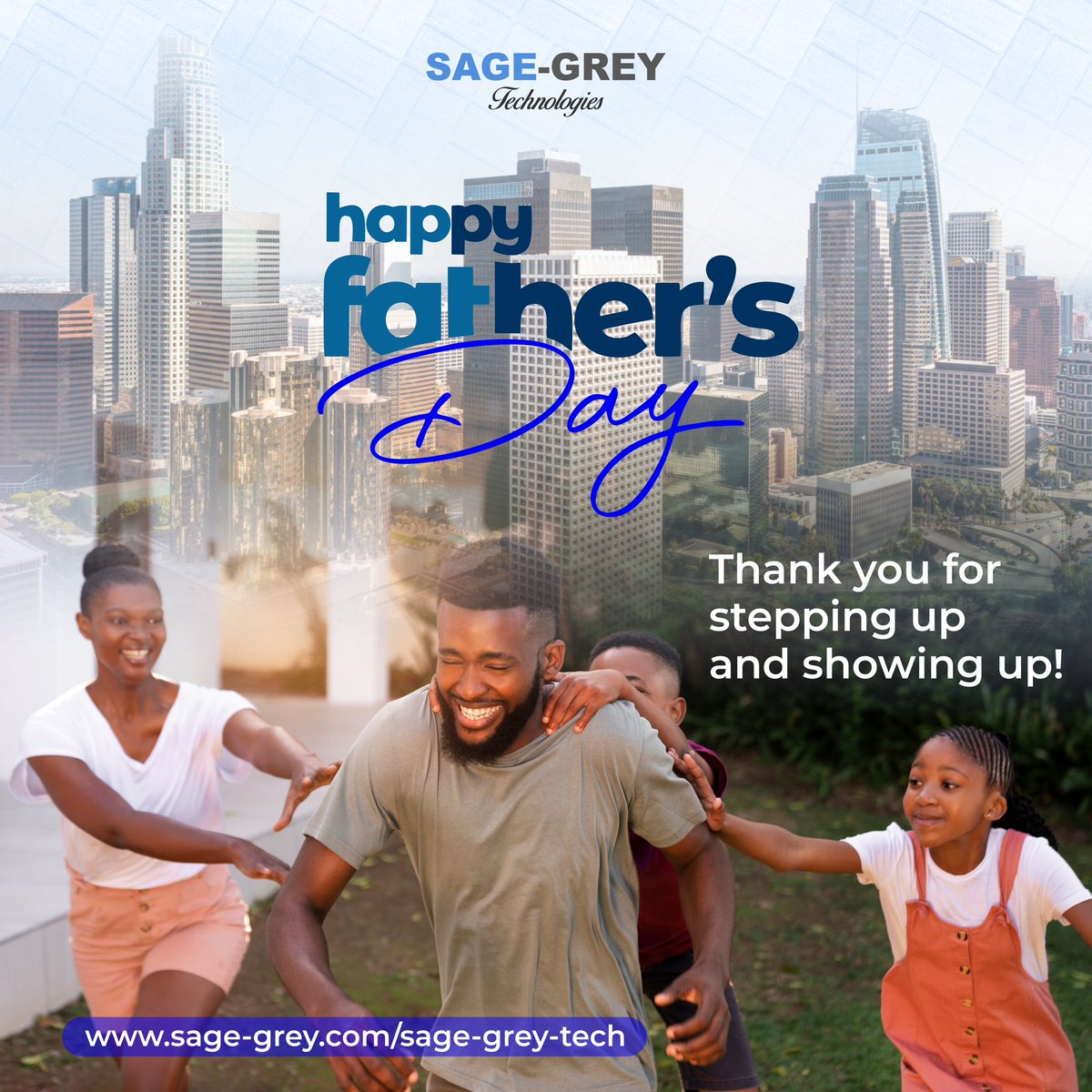 sagegreytech's tweet photo. Happy Father’s Day Dads!
Thank you for stepping up and showing up always! ❤️
#fathersday
#sagegreytech https://t.co/nbd64MKhN4