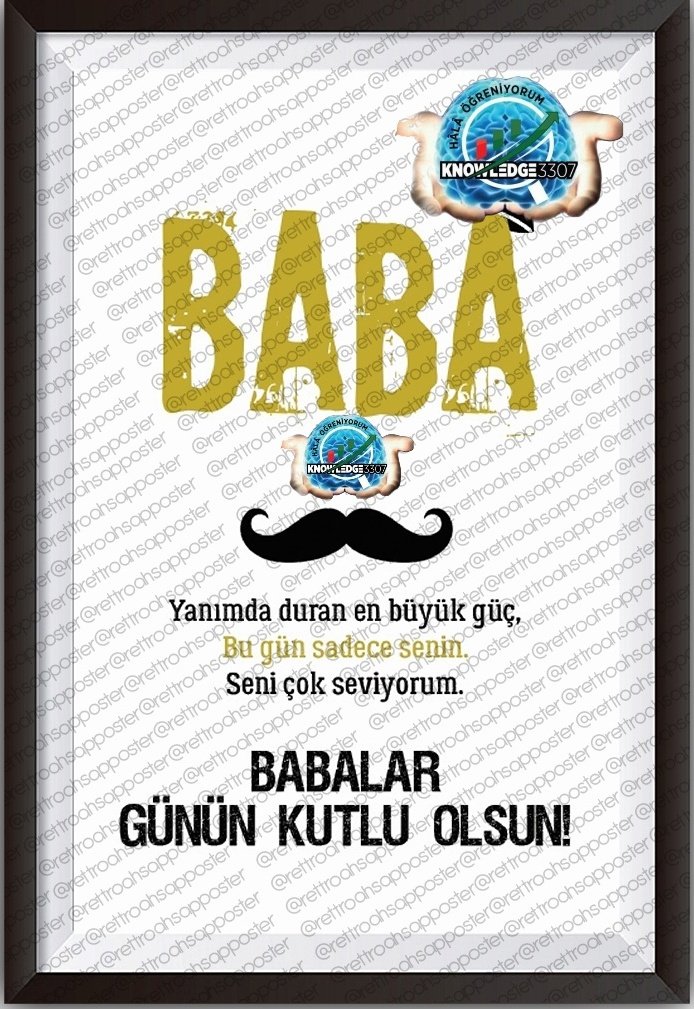 Knowledge_ilker's tweet photo. #Selamünaleyküm
#Günaydın
bugün çifte bayram...
Bugün en güzel gün
Baba olanların babalık duygusunu doyasiya yaşadığı ve sevgilerinin en büyük kaynağı evlatlarının varlığında bir bayram olsun.
#KurbanBayramımız
#Babalargünümüz
kutlu olsun.
Benim en sevdiğim dizi #superbaba
izlemenizi öneririm.