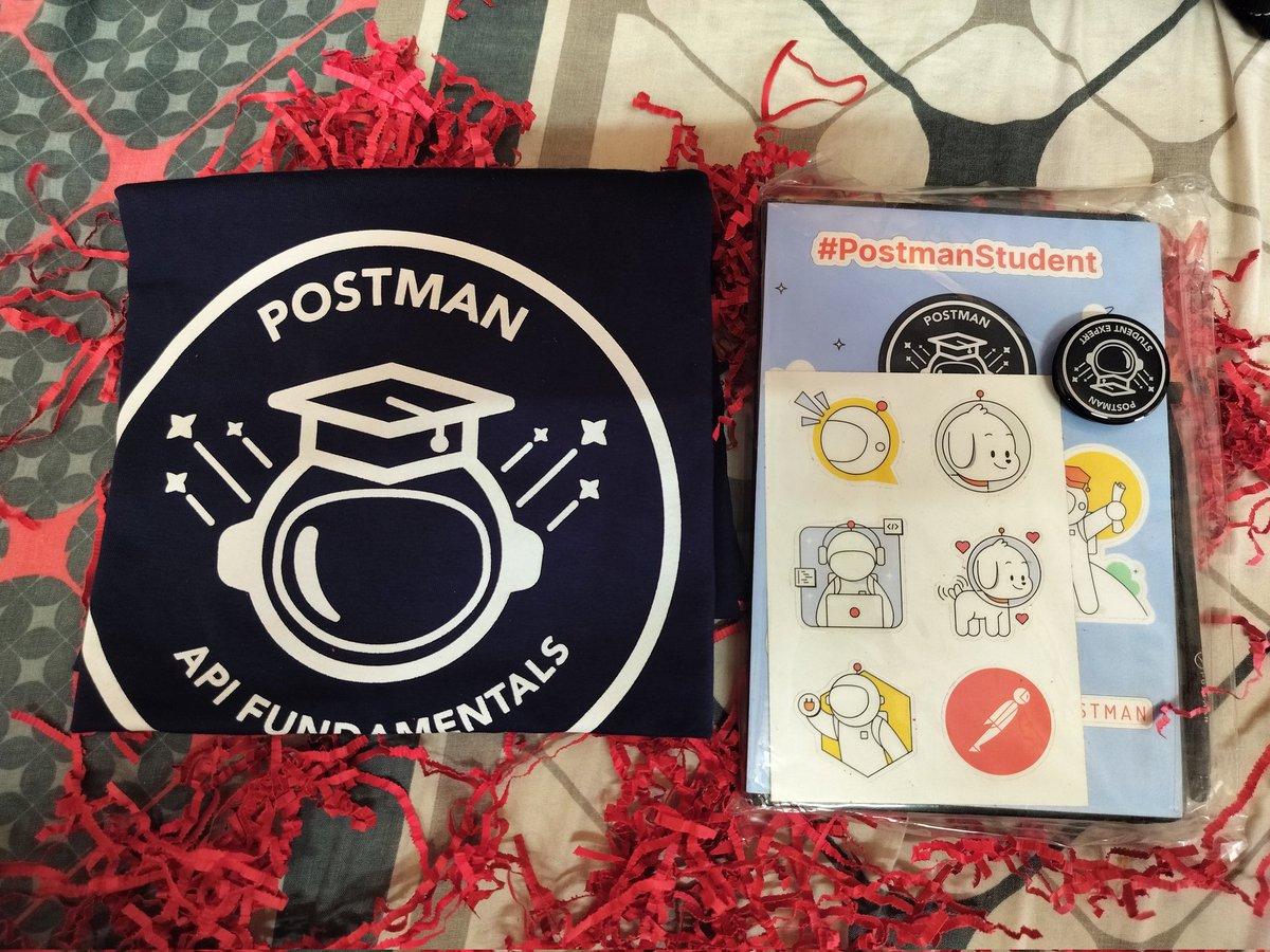 princeshah0536x's tweet photo. I'm thrilled to share that I've received some awesome swag from Postman API! This is such a fantastic gesture from the Postman team, and I'm truly grateful for their generosity.
Looking forward to explore new possibilities together
#PostmanAPI #DeveloperSwag #Gratitude https://t.co/AYo3ELeQQv