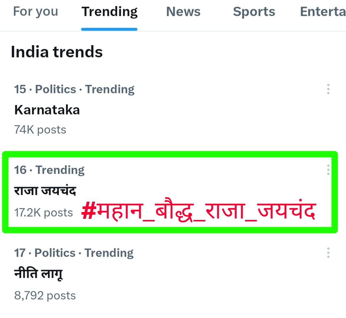 #महान_बौद्ध_राजा_जयचंद 
#महान_बौद्ध_राजा_जयचंद