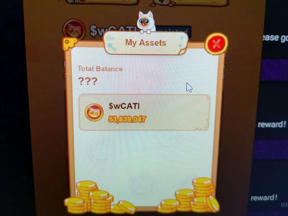 Twendee_'s tweet photo. @CatizenAI Now what is the use of wCATI 🥲😭 https://t.co/enZ6tRyven