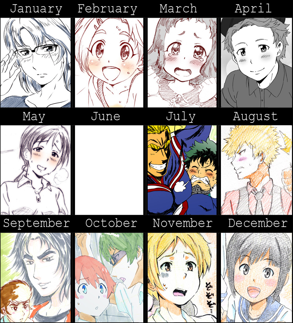 過去の1年まとめ2015年～2018年なんですけど、あきらかに元気が無くなっていっててワロタ…いや…ワロえない…迷走しすぎだろ…あと、やっぱ自分はカプ厨だから、カプにハマっていないとダメ、おかしくなりますね…やはりカプ…カプは精神を安定させてくれる… 