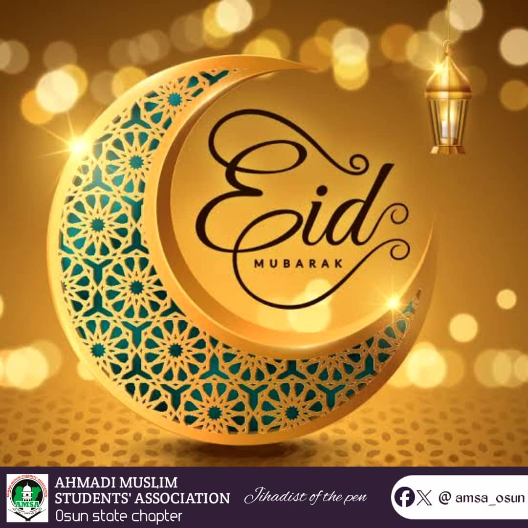 The entirety of AMSA Osun state wishes everyone a grace filled Eid-el-Kabir🎉🎊
May Almighty Allah accept all our duas and our acts as an act of ibadah, make us witness many more of it in good health and save everyone i the turmoil of not being able to celebrate this glorious day