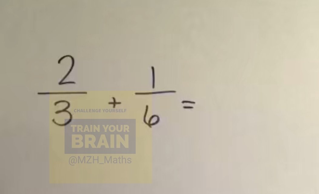 MZH_Maths's tweet image. #MathChallenge 

How quick can you be to solve this simple fraction ❓️
Share the timer screen shot with your answer.
You can add 3 seconds to read this post. 
Time Taken = 60 - timer score + 3(to read the post