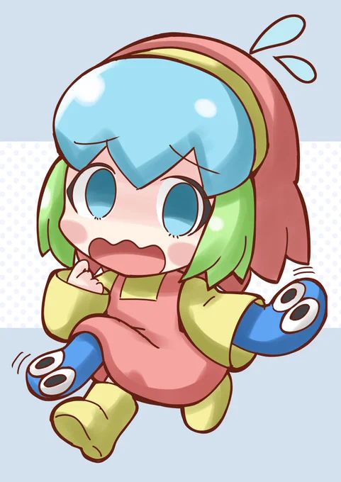 #父の日 だから父親のキャラ描いてたかな?と思ったけどオパオパのパパの擬人化しか無かったよ仕方ないね(何が?) 