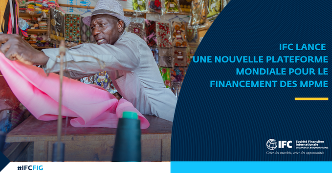 BM_Afrique's tweet photo. #IFCMsme | Faciliter l’accès au financement des MPME dans les marchés émergents est au cœur des programmes d’IFC. Une nouvelle plateforme de financement de $ 4 milliards permettra aux banques partenaires d’accompagner ces petites entreprises.
https://t.co/LWWaJB45TZ https://t.co/txGXYgb4md