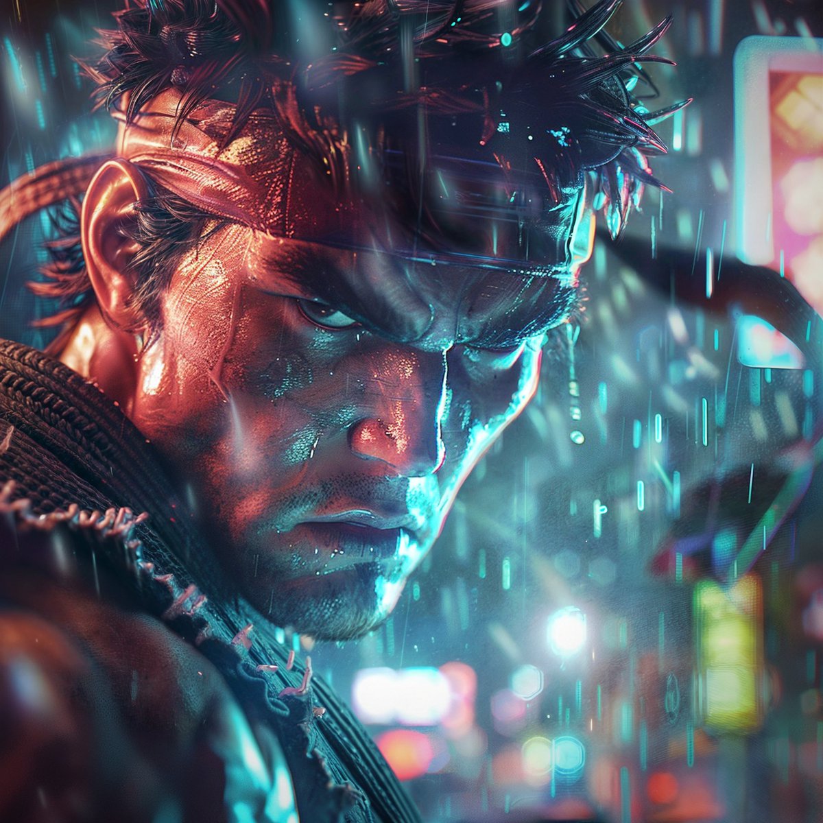 FlyDesignJC's tweet image. Street fighter characters.

#streetfighter #photoart #ia #photoshop
