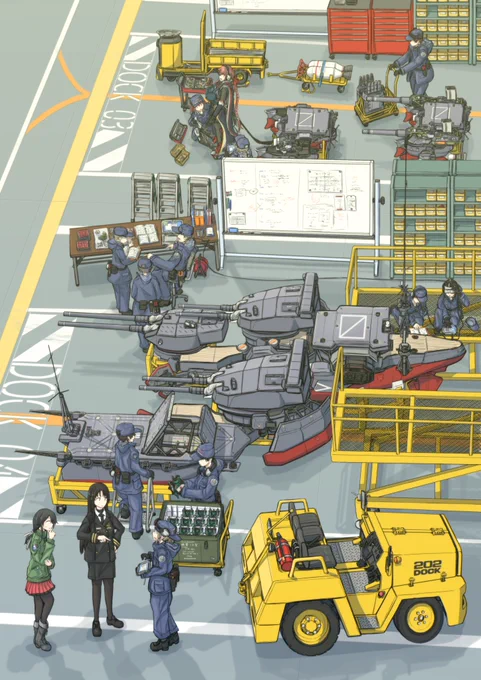 2024年上半期山城さん恐ろしい事に未だに空挺戦艦山城、デザインが描く度変わるのである。 