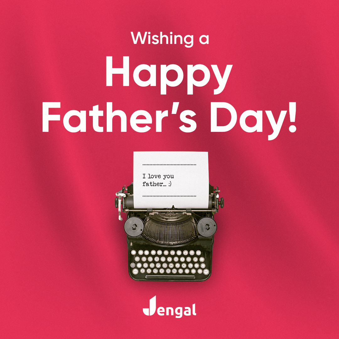 jengalcom's tweet photo. Happy Father's Day to everyone who is a dad of little hearts and has the heart of a dad! 🙏🌟

#fathersday #company #team #jengal https://t.co/NqN5uklpI1
