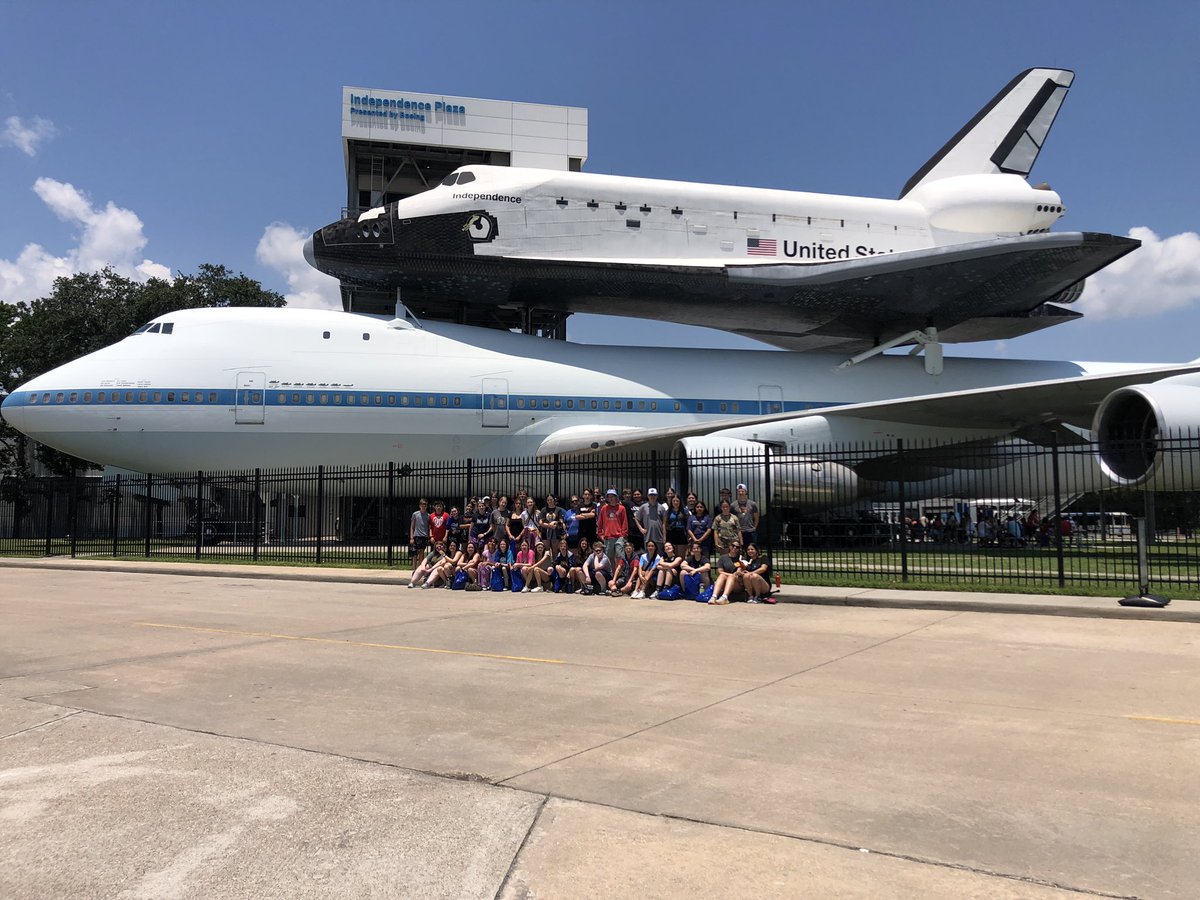 Geoscience Academy (@olathegeo) on Twitter photo Friday and Saturday were spent at <a href="/SpaceCenterHou/">Space Center Houston</a> The students heard from Astronaut Hans Schlegel. Then they built model rockets, learn coding on robots and also designed a heat shield to keep their cargo safe. Then time to hit the sack under the stars in the exhibit halls. Friday and Saturday were spent at <a href="/SpaceCenterHou/">Space Center Houston</a> The students heard from Astronaut Hans Schlegel. Then they built model rockets, learn coding on robots and also designed a heat shield to keep their cargo safe. Then time to hit the sack under the stars in the exhibit halls.