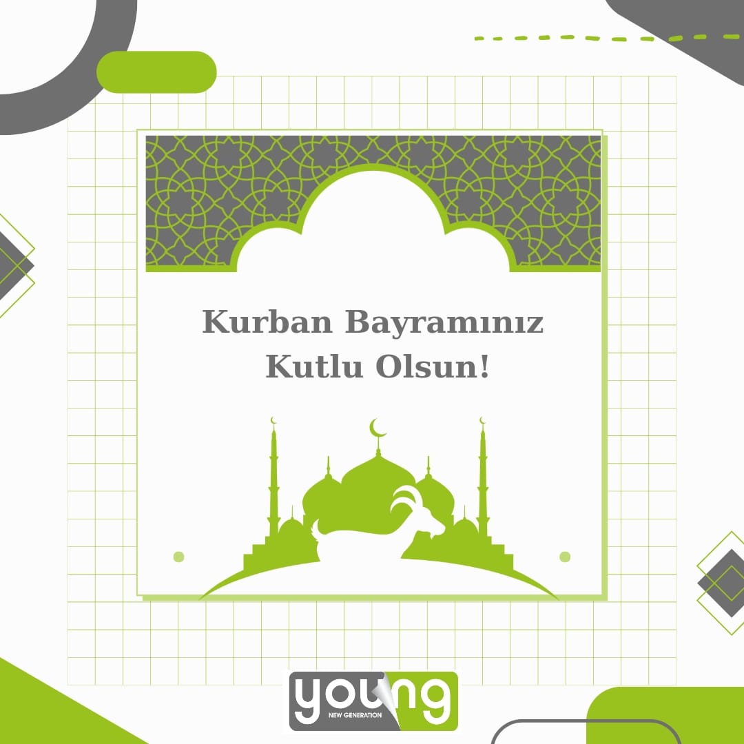 Sevdiklerinizle birlikte geçireceğiniz sağlıklı mutlu nice bayramlara… Kurban Bayramınız kutlu olsun 🍬🍬

#kurbanbayramı #kurbanbayramınızmübarekolsun #nicebayramlara #young #younewgeneration #bayram