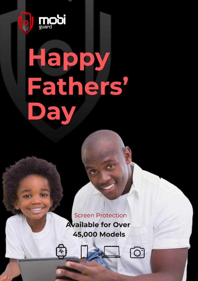 Mobi_guard's tweet image. We celebrate our fathers today and forever. Because they Protect us like ProtectionPro screen protector.
#ProtectionPro 
#Mobiguard