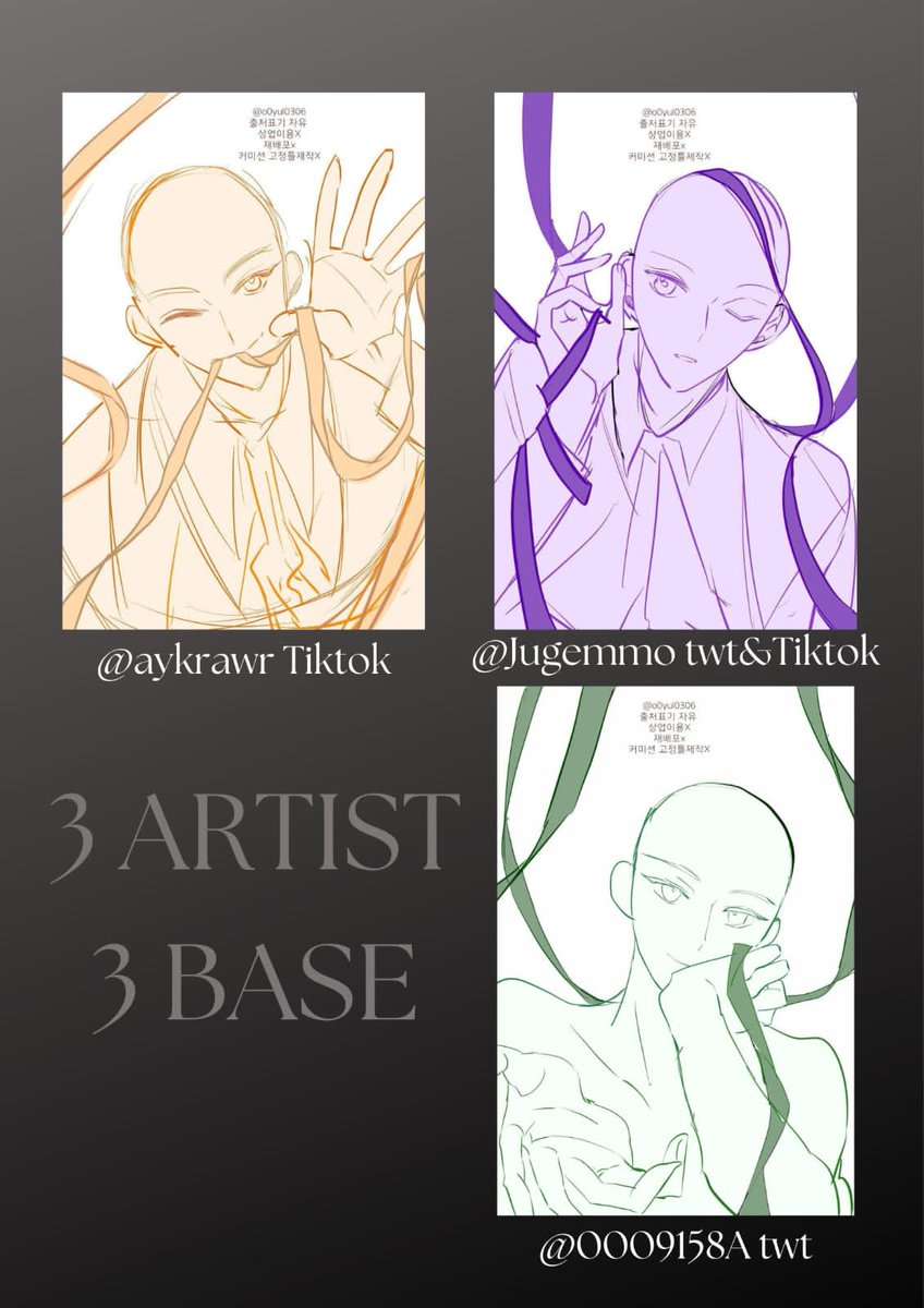 Jugemmo's tweet photo. 3 Artist 3 Base
#art #ocdrawing #digitalart https://t.co/Pg4J2DqtFg