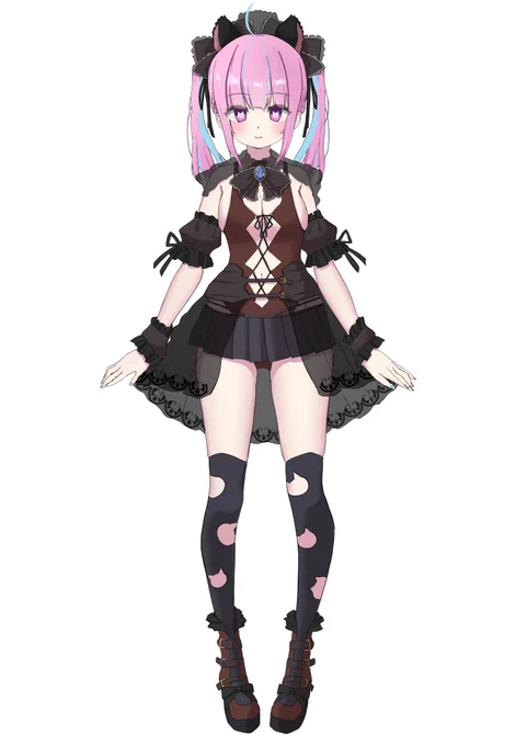 黒猫魔法少女あくたん#湊あくあ新衣装予想#あくあーと 