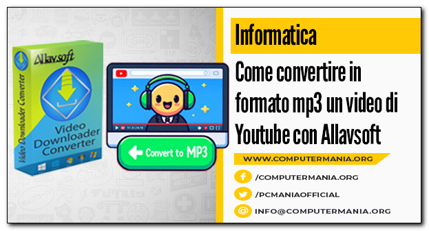 pcmaniaofficial's tweet photo. Come convertire un video di Youtube in formato #mp3 con il #software #Allavsoft. Il programma consente il download di #video, e #musica da oltre 1000 siti oltre alla funzionalità di registrare contenuti in streaming o il desktop del vostro PC:
https://t.co/b98TAm4lP2
@allavsoft https://t.co/fxkNvRncdc