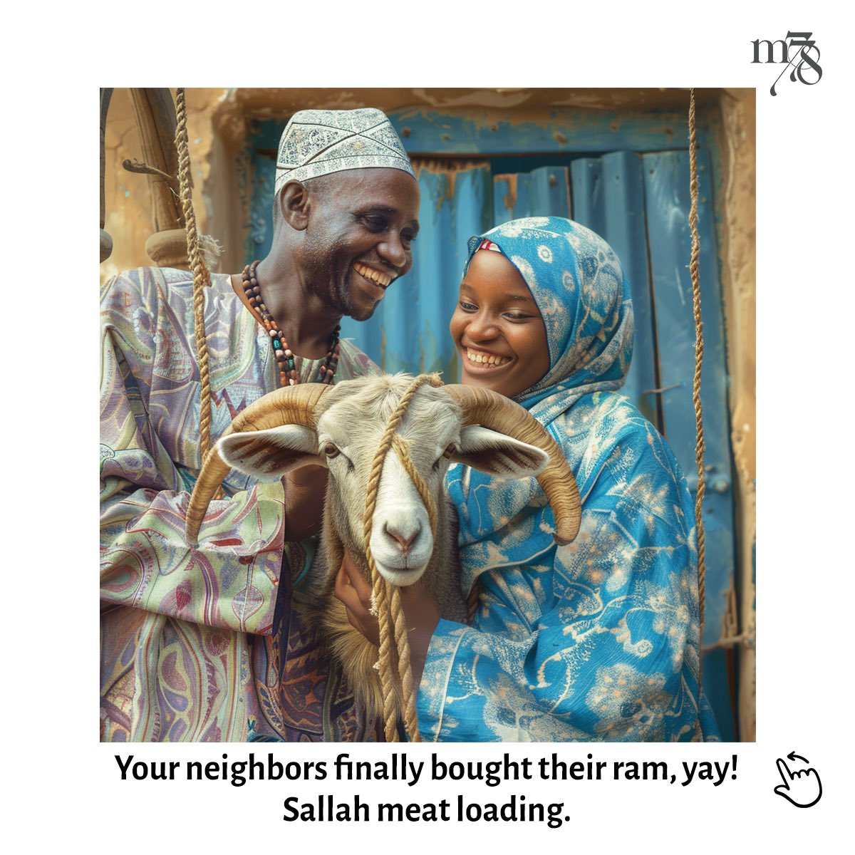 m778ng's tweet photo. The spirit of Eid is the spirit of giving, sacrifice and love.  ☪️ 👨‍👩‍👦‍👦 

Let's remember to give abundantly to all those around us, in service to Allah. 

#eidelkabir #eid2024 https://t.co/FfBNcqx49V