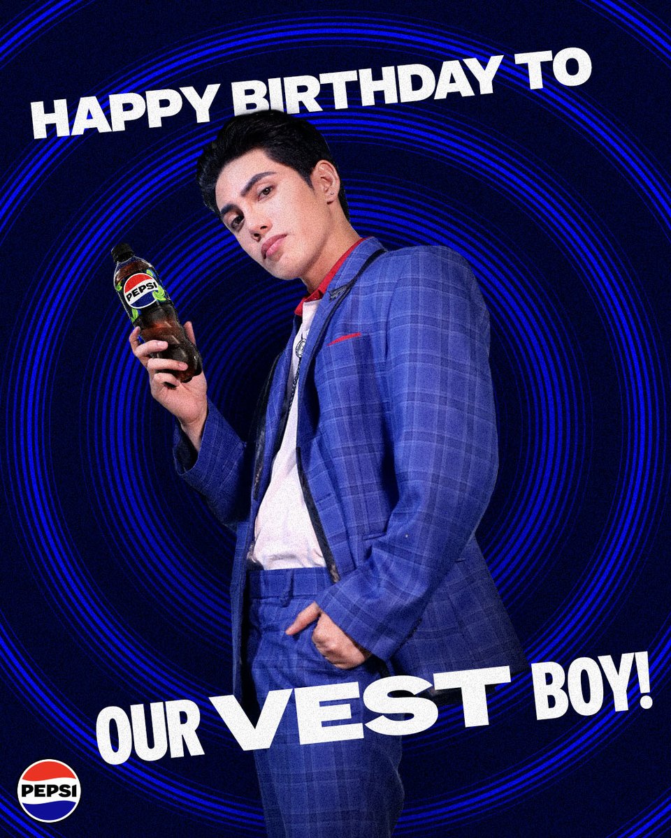 pepsiphl's tweet photo. You're the berry vest! 🍓 Happiest birthday sa ating ka-Pepsi fam, @stellajero_ 🥳. Isang cheers naman dyan! https://t.co/pdALPtWNnt