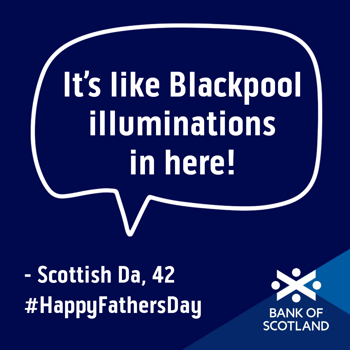 BankofScotland's tweet photo. Who keeps leaving the big light on?! Tag your dad and share his best #ScottishDa moments 👇 

#HappyFathersDay https://t.co/XjCy3KqZFF