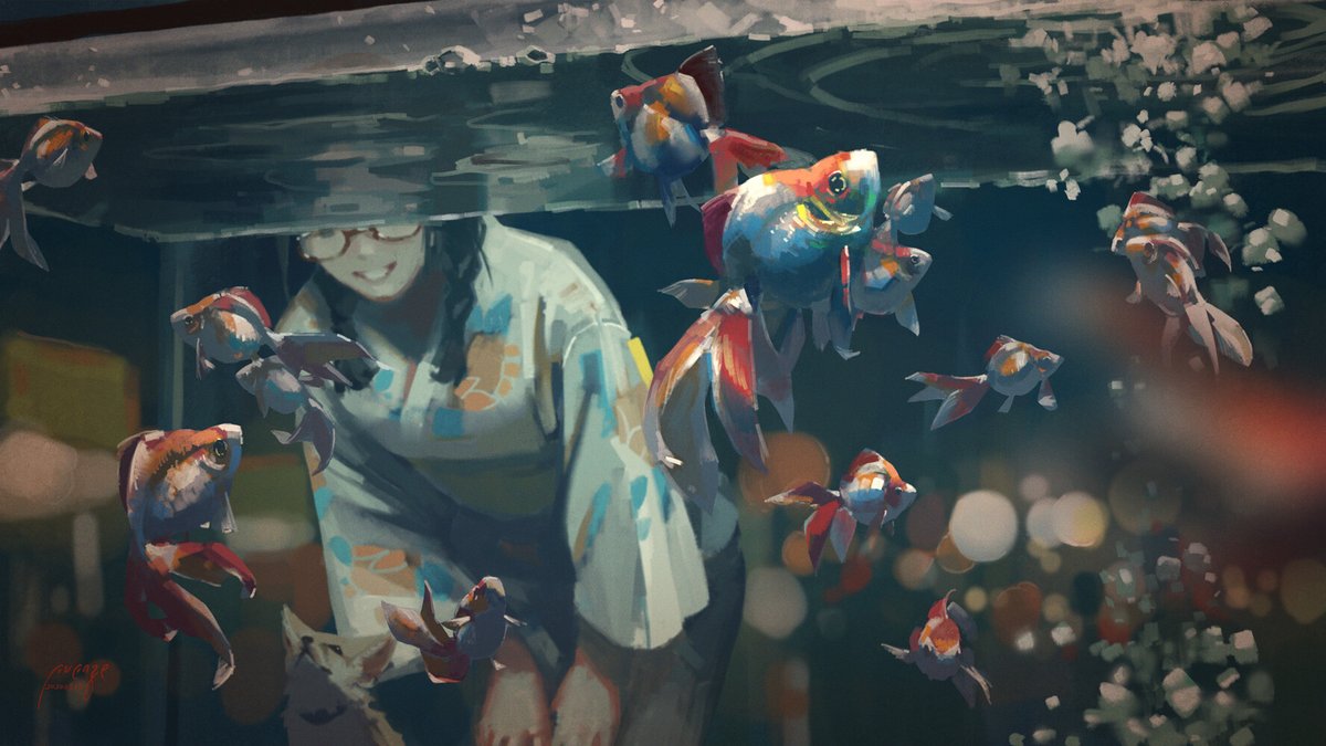 「The art of Enze Fu - Gallery and Details」|IAMAGのイラスト