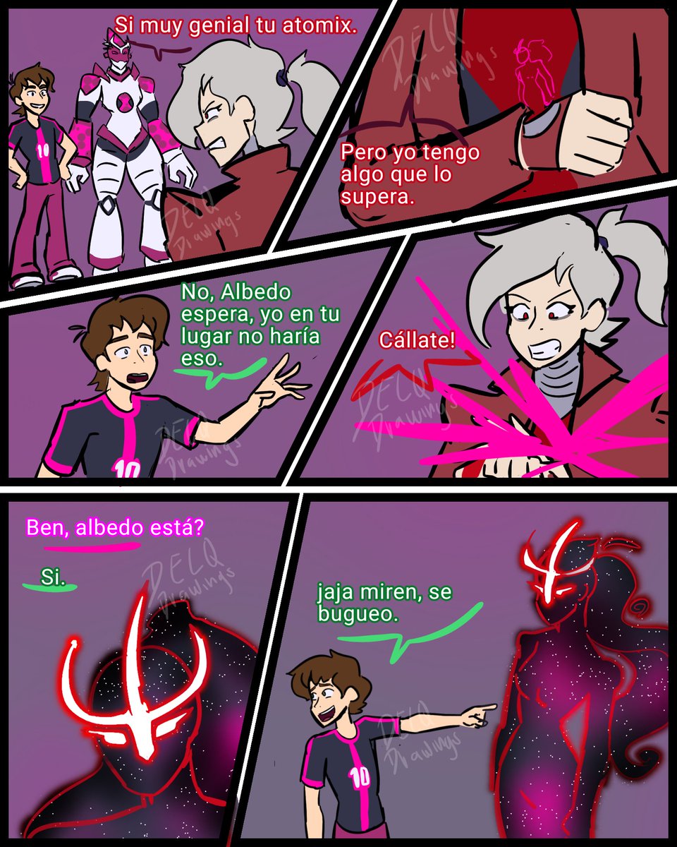 DELQ_Drawings's tweet photo. Mala idea.
.
Así es gente, aquí Albedo si quedo atrapado en alien X.
.
.
#ben10 #albedo #chaquetrix #carnitrix #ben10art #bentennyson #ben10fanart #ben10chaquetrix https://t.co/Dzh5jDOIic