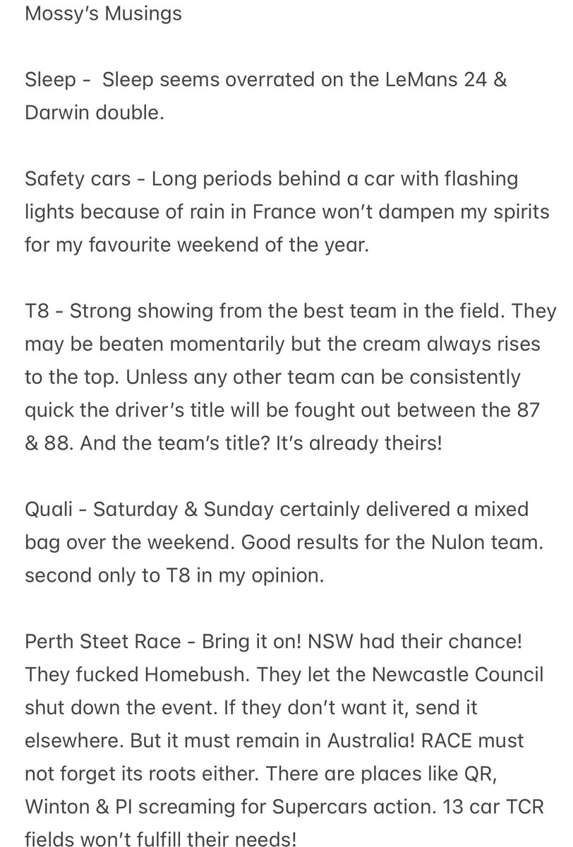 V8SC Opinion tweet media