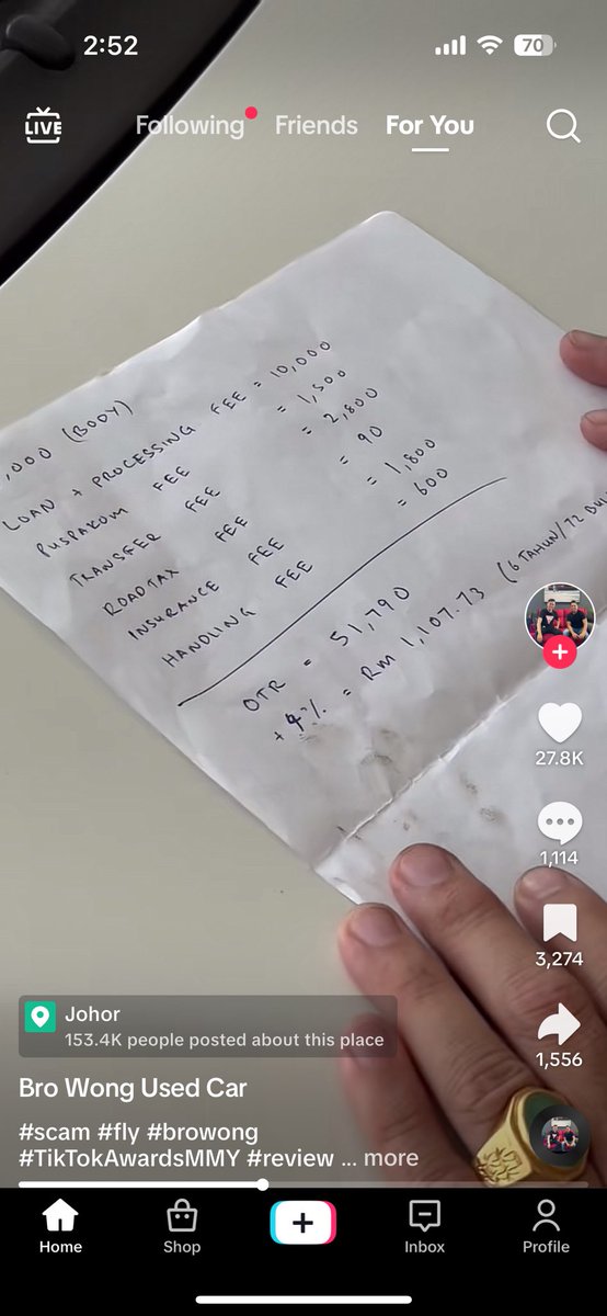 bvrtrvb's tweet photo. kesian gila kena lipat dgn used car sampai rm51k utk vios dugong, monthly rm1k pulak tu. byk gila “fee” merepek

full video: https://t.co/xKyL0Qo05D https://t.co/4MUaVKs06H