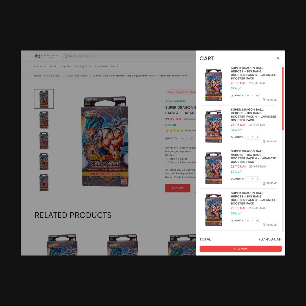 frorexstudio's tweet photo. We have created a unique and stylish design that immerses visitors into the world of anime. #design #uxdesign #uidesign #uiux #product #agency #figma #develop #web #studio #events https://t.co/RPMnTJed43