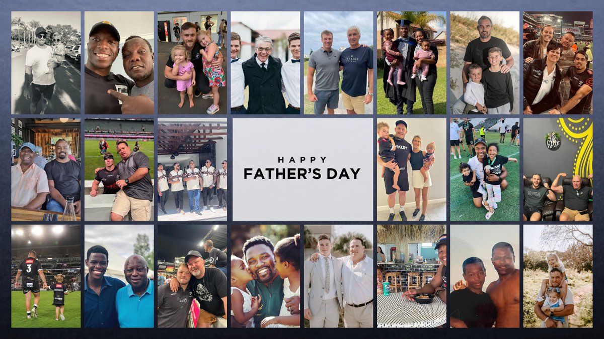 SharksRugby's tweet photo. Happy Father's Day 🖤 https://t.co/bZJcjytVHL