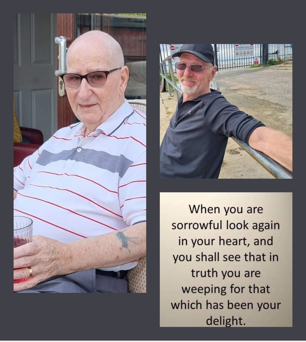 Dons3's tweet photo. Happy Fathers Day to the two dads in my life, I truly am lucky enough to still have mine.
You are both amazing in your unique ways 😊😘😘😘

Thinking of all those who are unable to celebrate with their dads today, this is a wonderful quote by Kahil Gibran :-) #fathersday https://t.co/f0OmUjZp0s