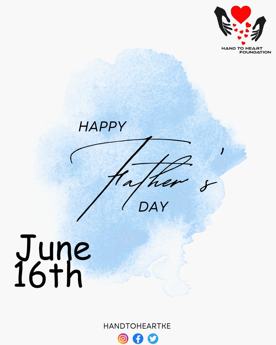 HandToheartKe's tweet photo. Happy #FathersDayLove to all fathers who show character of love and gentleness to their ideal benevolent. https://t.co/sD3oIStyvI