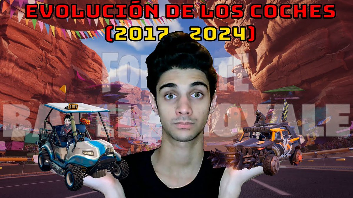 SCARG05499815's tweet photo. EVOLUCIÓN de TODOS los COCHES de FORTNITE (2017 - 2024)
#fortnite #fortniteclips #fortnitechapter5 #fortniteseaso3chapter5 #fortniteseason3 #tendencias #tending #youtube #evolutiongames #fortnitebattleroyale #fortnitememes
https://t.co/HNzKgWd39M https://t.co/cadROBgaPG