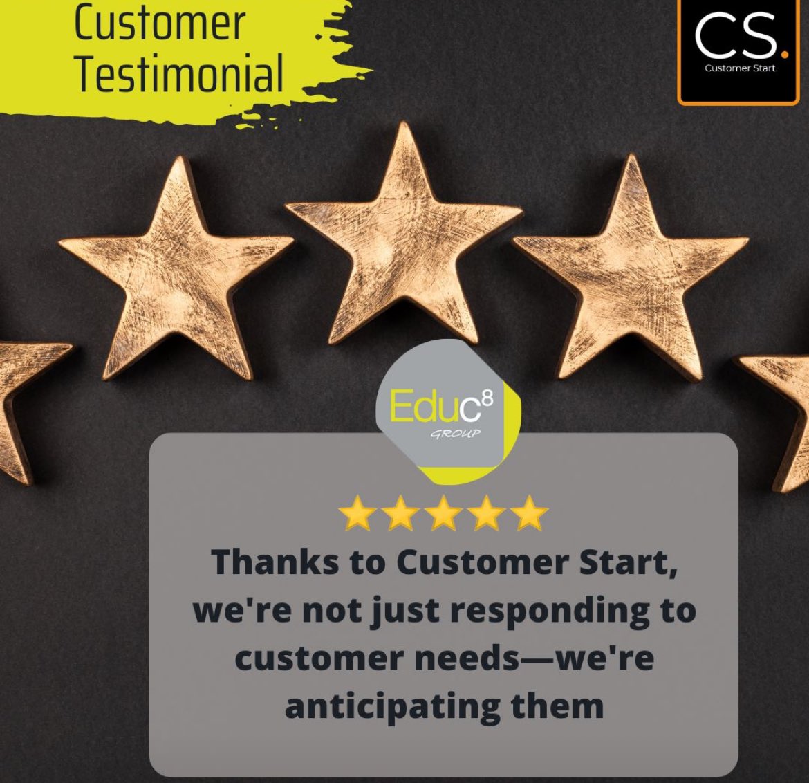 Miles C Thomas - Customer Start Ltd (@milescthomas) on Twitter photo Some lovely feedback from Educ8 training here for <a href="/customer_start/">CustomerStart</a> . #feedback #CustomerExperience Some lovely feedback from Educ8 training here for <a href="/customer_start/">CustomerStart</a> . #feedback #CustomerExperience