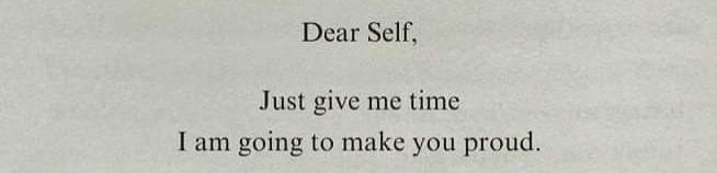 FreakyTheory's tweet photo. Dear self https://t.co/IrbdnQ2bw6